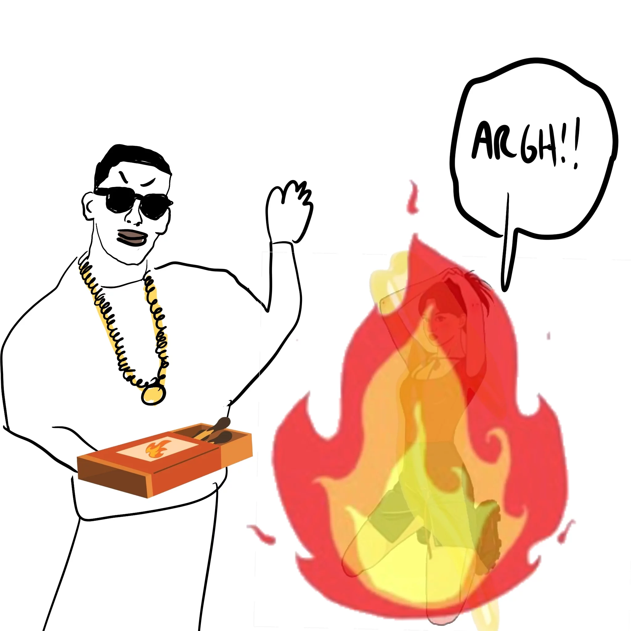 a ella le gusta la gasolina